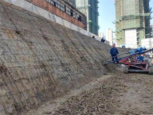 鞍山建筑边坡支护
